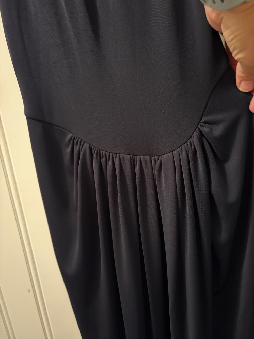 Cinq A Sept Lezlie Jersey Dress Midnight Blue Size 4 - Picture 11 of 16